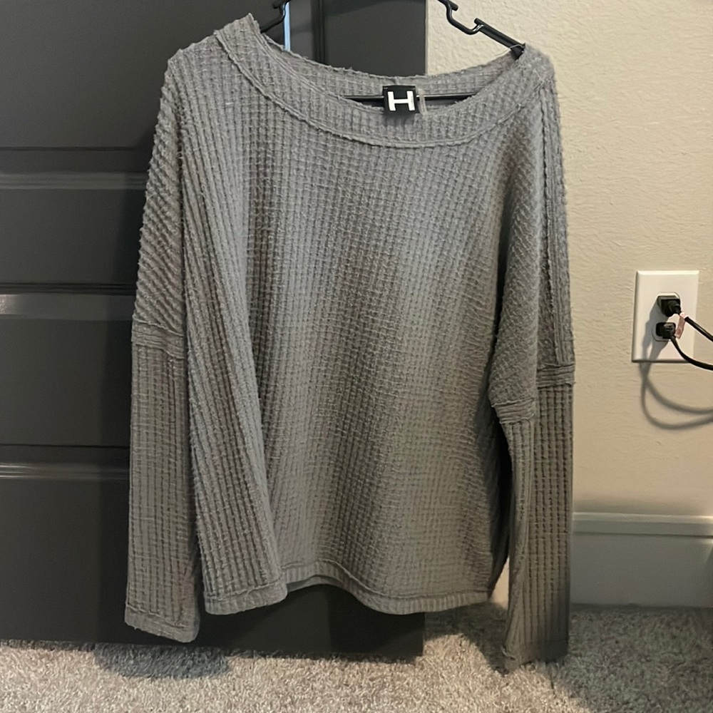 Grey sweater